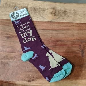 NWT. I cannot live without my dog socks